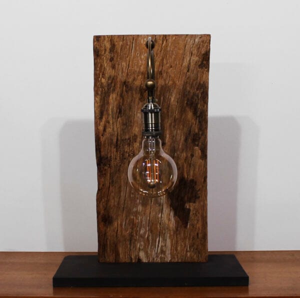N°30 - Lampe sur bois vieilli – Image 8