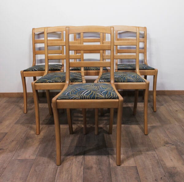 N°38 - Ensemble de 6 chaises merisier